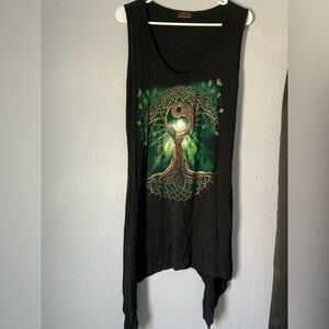 Tree Of Life Dress/Shirt, Size XL